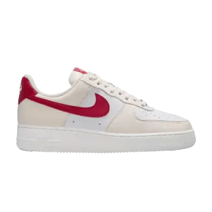 Кроссовки Nike Wmns Air Force 1 07 Next NaturePale Ivory University Red, кремовый