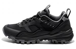 Амортизирующие противоскользящие износостойкие низкие уличные ботинки мужские Rock Black Medium Gray TOREAD