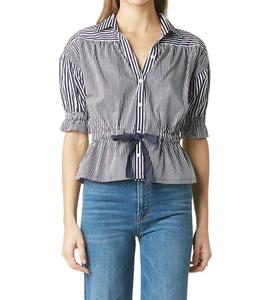 Топ Ellie Stripe из поплина в полоску Tart Collections, цвет poplin stripe