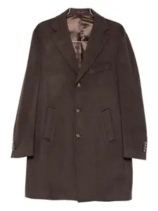 Пальто на пуговицах Barba, коричневый
