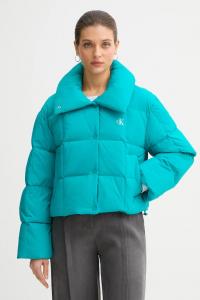 Пуховик Calvin Klein Jeans, бирюзовый