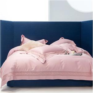 YUSIWOAL Комплект постельного белья из египетского хлопка 1400TC с вышивкой и перфорацией