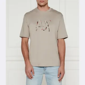 Футболка стандартного кроя Armani Exchange, бежевый