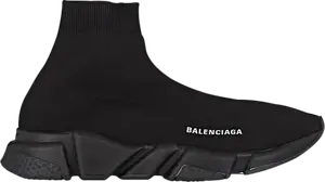 Кроссовки Balenciaga Speed Trainer Black, черный