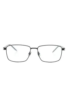 Очки в квадратной оправе Saint Laurent Eyewear, черный