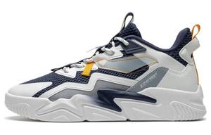 Кроссовки для скейтбординга Undercurrent 1.0 мужские, средней высоты, парусные, белые/темно-синие Xtep