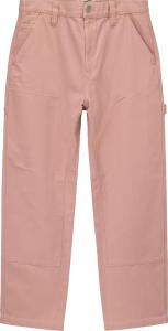Брюки Stussy Canvas Work Pant 'Salmon', розовый