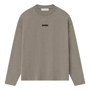 Футболка с длинными рукавами Fear of God Essentials Classic Fit, цвет 'Homestead Heather'