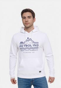 Худи Petrol Industries Hoodie, Weiß/White