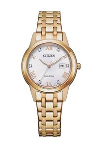 Женские часы FE1243-83A CITIZEN, цвет Roségold