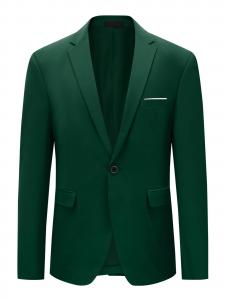 Youthup Приталенный пиджак в зеленом цвете