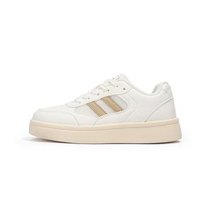 Низкие кроссовки для детей и подростков с противоскользящей амортизацией и отскоком Babaya, белый/бежевый