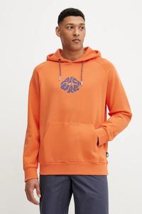 Хлопковая толстовка Thru Eye Picture, оранжевый