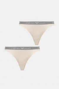 2 пары трусов Emporio Armani Underwear, бежевый