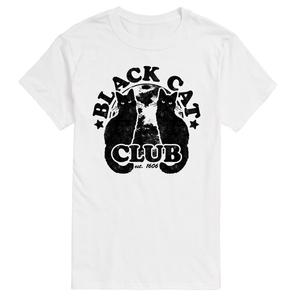 Футболка Big & Tall Black Cat Club Licensed Character, белый