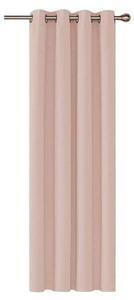 Штора HOOMstylen Blickdicht mit Ösen, 1x270x140 см, светло-розовый