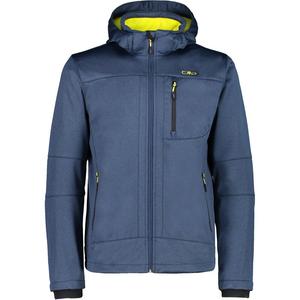 Функциональная куртка с капюшоном, софтшелловая куртка Cmp, черный