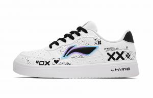 Li-Ning Floating Boat противоскользящие, износостойкие, легкие низкие кроссовки для скейтбординга Unisex, черный