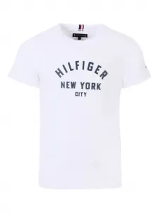 Футболка с логотипом Tommy Hilfiger Junior, белый