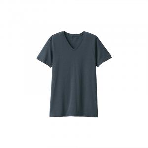 Футболка Muji с V-образным вырезом, белый