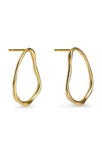 Позолоченные серебряные серьги ТРЕНДЫ Ania Kruk