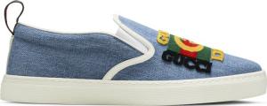 Кроссовки Gucci Slip-On Dublin Blue, синий