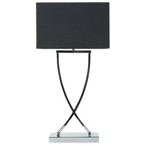 Настольная лампа Beliani, 20x32x62 см, черный