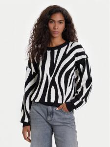 Свитер regular fit Siljeanimal 10330808 Vero Moda, белый