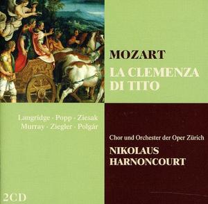 CD диск Mozart / Popp / Zurich Opera Orch / Harnoncourt: Mozart: La Clemenza Di Tito (Complete)