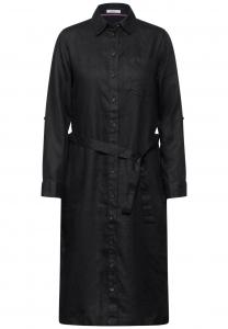 Платье рубашка CECIL Shirt Dress, черный