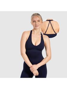 SMILODOX Спортивный бюстгальтер Daline темно-синего цвета