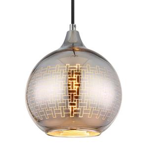 Подвесной светильник Globo Lighting Lourdes, цветное стекло/железо - количество языков пламени: 1