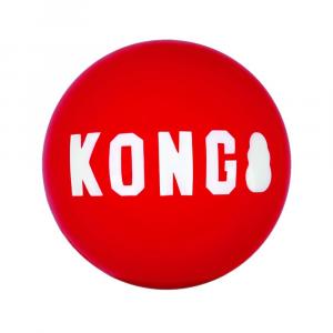 KONG Signature Мячи для собак С KONG, цвет красный