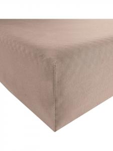 Простыня Erwin Müller, серо-коричневый