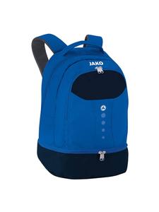Рюкзак с мягкой спинкой, вместительный спортивный рюкзак синего цвета. Jako