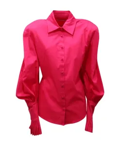 Рубашка цвета фуксии mvp00ca163 стиль Mvp Wardrobe, розовый