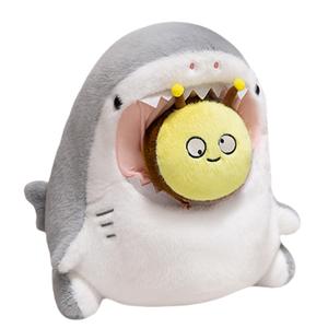Трансформирующаяся плюшевая кукла Love Of Wormwood Shark, высота 30см/40см AIQINGCAOZHILIAN(WANJU)