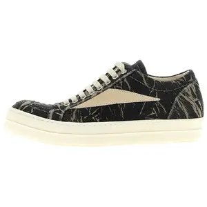 Rick Owens DRKSHDW Низкие скейтерские кроссовки мужские черные