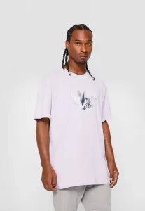 Футболка с принтом vive la liberte Upscale By Mister Tee, Lilac