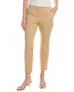 Lafayette 148 New York Брюки-дудочки Manhattan Slim, коричневый