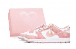 Кроссовки для скейтбординга низкие dunk cushioning, wear resistant женские cherry blossom pink Nike, розовый