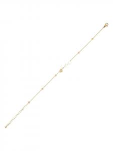 Adeliás Женский кулон - Сердце. Кулон в форме сердца из нержавеющей стали с золотым покрытием