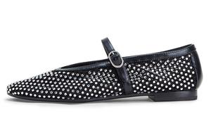 Туфли Мэри Джейн на плоской подошве, размер 1,3 см, женские CHARLES&KEITH, Black