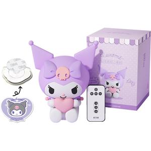 Светильник Sanrio для прикроватного стола, ночник для спальни и общежития, милая креативная лампа для детей EMIE, фиолетовый