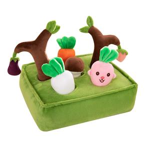 Плюшевая кукла Pull And Peel Carrot Vegetable Garden высотой 28см/35см LEWAHON