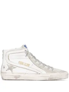 Высокие кеды Slide GOLDEN GOOSE, белый