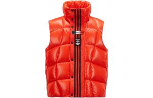 Жилет унисекс Moncler x Adidas Originals Bozon Down, оранжевый
