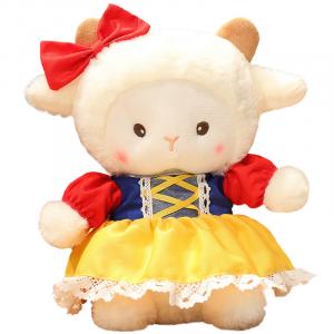 Кукла плюшевая Lambs Dolls в стиле для девочек, высота 23 см/33 см Barbne