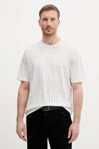 Хлопковая футболка Armani Exchange, белый