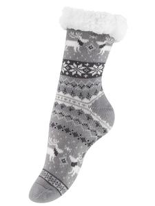 Yenita Носки в сером, темно-сером цвете